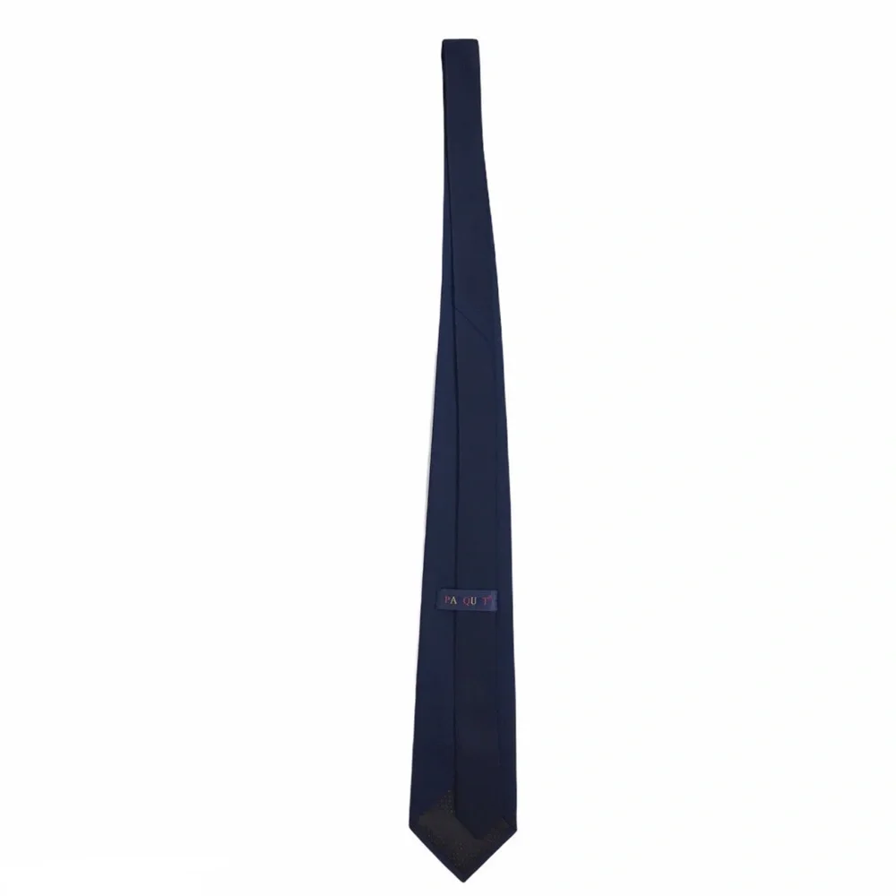 United States Air Force Tie Logo Emblem Eagle Stars Navy Blue Military Parquet